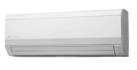 Fujitsu Inverter Wall Split - ASTG12LVCC product graphic. Fujitsu ASTG12LVCC indoor wall split unit product image.