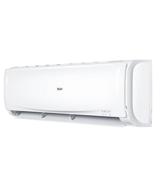 Haier Tempo Inverter Wall Split - AS26TACHRA-SET product graphic. Haier Tempo AS26TACHRA wall split system product image.